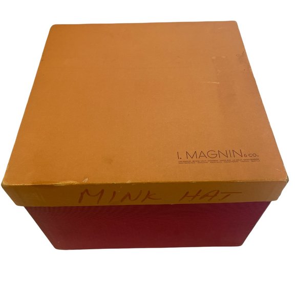 Vintage Betmar Elegante Mink Hat Cap New York Paris - Picture 2 of 6